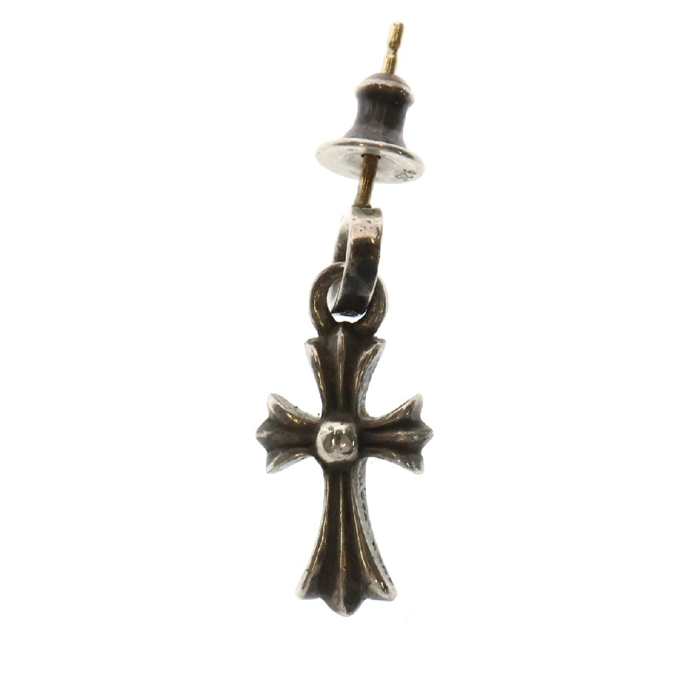 CHROME HEARTS(クロムハーツ) BBY F PPRCHN ベイビーファットクロス ドロップピアス シルバー BCA090