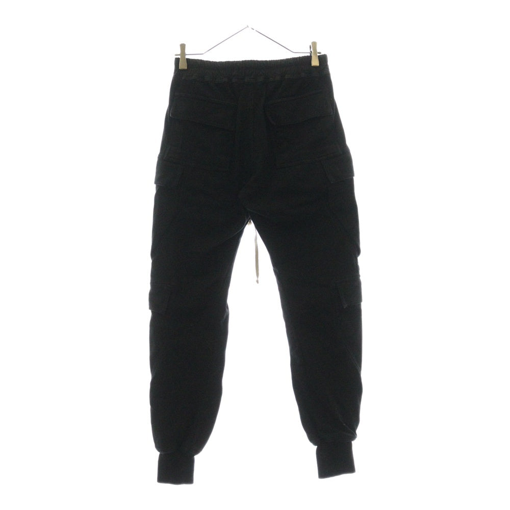 Rick Owens(リックオウエンス) 24SS MASTODON MEGACARGO マストドン カーゴパンツ ロングパンツ ブラック RU01D3337-BA