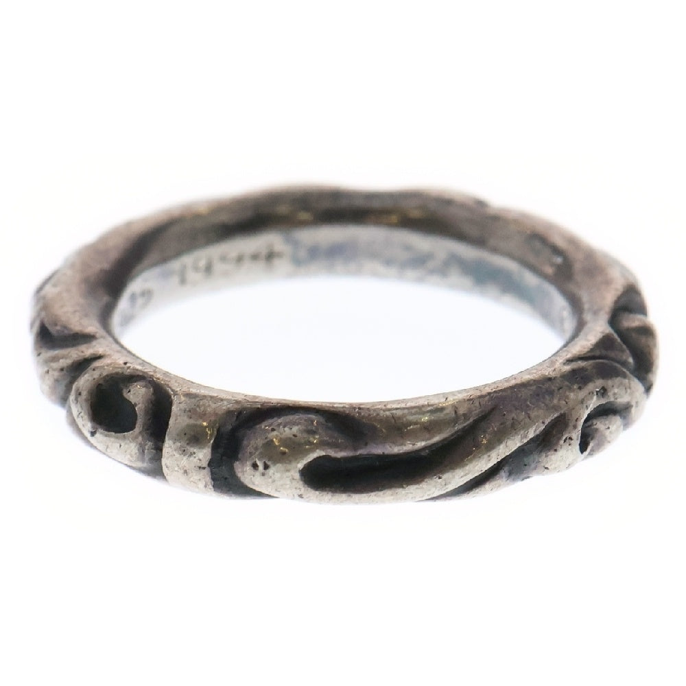 CHROME HEARTS(クロムハーツ) SCRL BAND スクロールバンド リング シルバー BCA351 8.5号