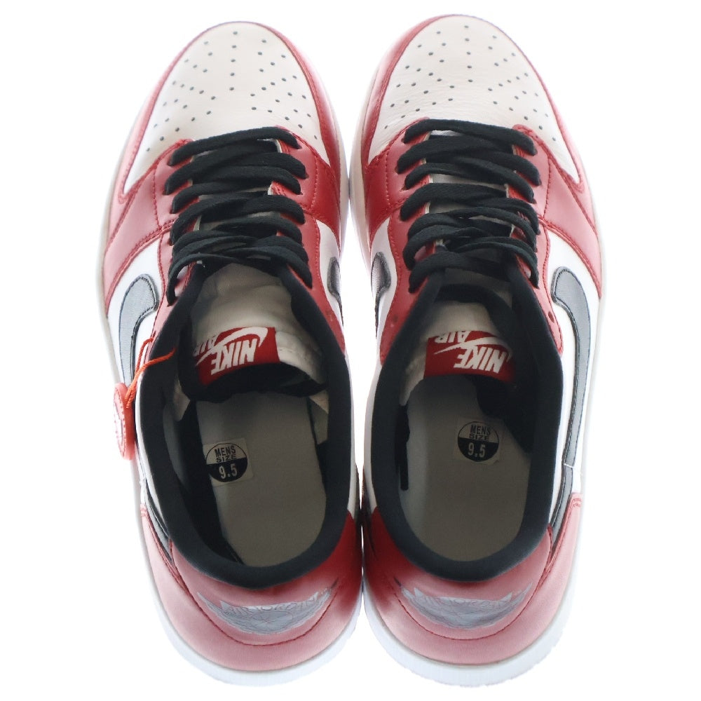 NIKE(ナイキ) 【観賞用 2015年製】 AIR JORDAN 1 LOW RETRO LOW CHICAGO エア ジョーダン シカゴ ローカットスニーカー ホワイト/レッド US9.5/27.5cm 705329‐600