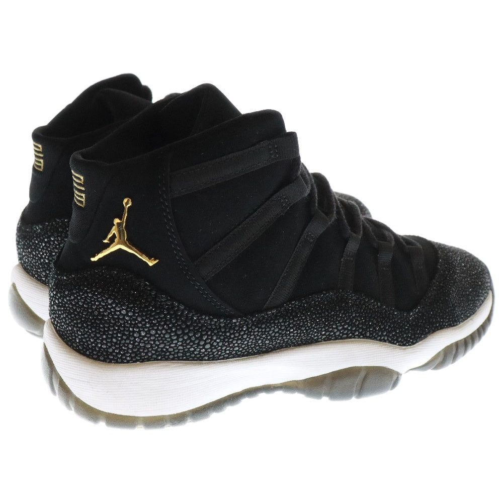 NIKE(ナイキ) GS Air Jordan 11 Heiress 852625-030 GSエアジョーダン11エアレス ハイカットスニーカー ブラック レディース US6Y/24cm