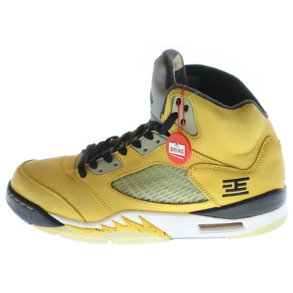 NIKE(ナイキ) 【観賞用 2011年製】AIR JORDAN 5 RETRO TOKYO 23 454783-701 エアジョーダン5 レトロ トーキョー23 ハイカットスニーカー イエロー US9.5/27.5cm