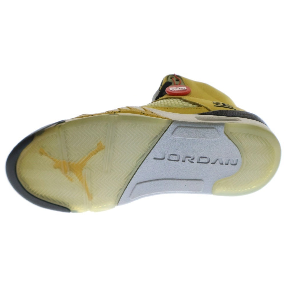 NIKE(ナイキ) 【観賞用 2011年製】AIR JORDAN 5 RETRO TOKYO 23 454783-701 エアジョーダン5 レトロ トーキョー23 ハイカットスニーカー イエロー US9.5/27.5cm