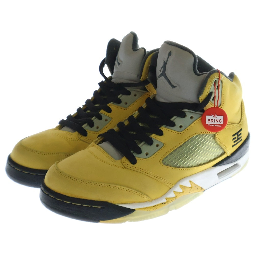 NIKE(ナイキ) 【観賞用 2011年製】AIR JORDAN 5 RETRO TOKYO 23 454783-701 エアジョーダン5 レトロ トーキョー23 ハイカットスニーカー イエロー US9.5/27.5cm