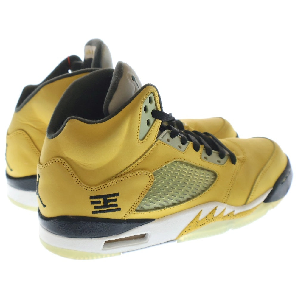 NIKE(ナイキ) 【観賞用 2011年製】AIR JORDAN 5 RETRO TOKYO 23 454783-701 エアジョーダン5 レトロ トーキョー23 ハイカットスニーカー イエロー US9.5/27.5cm