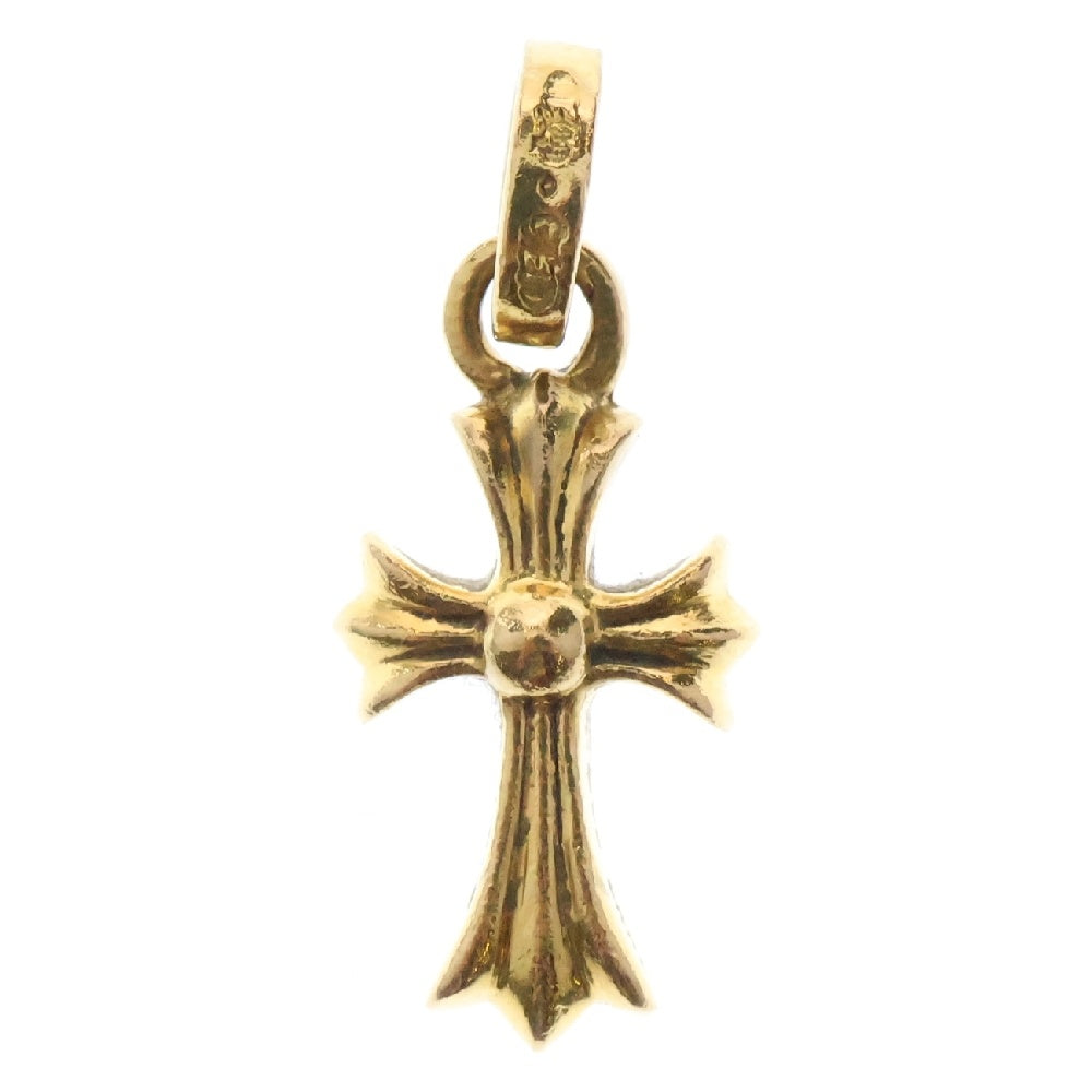 CHROME HEARTS(クロムハーツ) 22K CRS BBYFAT P/DIA ベイビーファットクロス PAVEダイヤ ペンダントトップ ゴールド BCA035