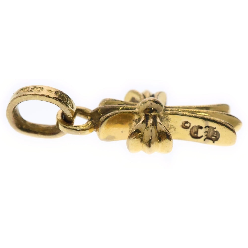 CHROME HEARTS(クロムハーツ) 22K CRS BBYFAT P/DIA ベイビーファットクロス PAVEダイヤ ペンダントトップ ゴールド BCA035