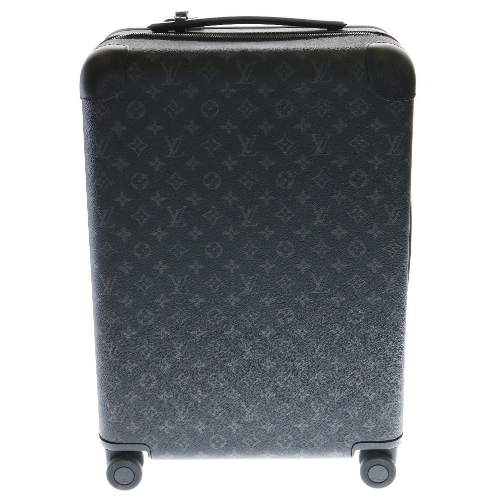 LOUIS VUITTON(ルイヴィトン) モノグラム・エクリプスホライゾン 50 キャリーバッグ 4輪 トロリー 旅行バッグ レザー ブラック M10252
