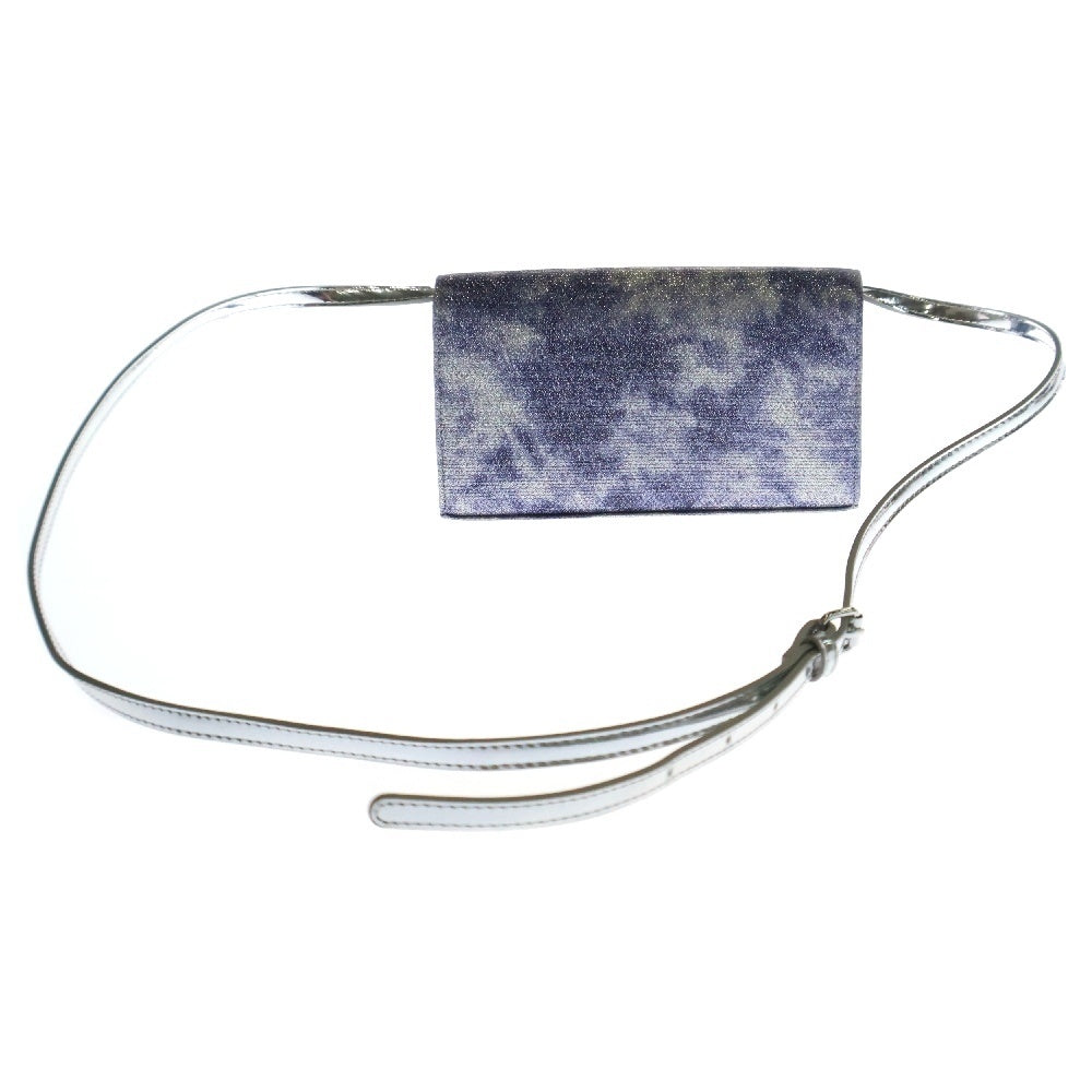 DIESEL(ディーゼル) 1DR WALLET STRAP ストラップ付き長財布 ロングウォレット レディース パープル/シルバー X09809 P2197