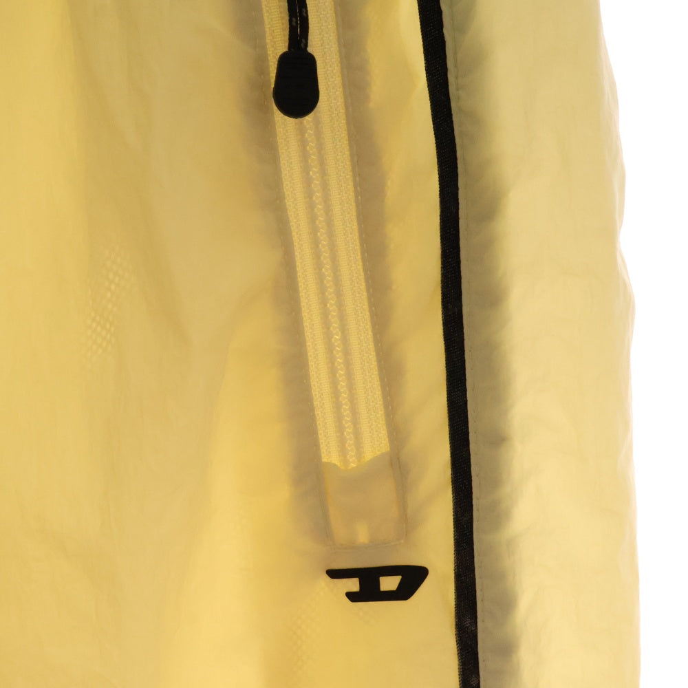 DIESEL(ディーゼル) AMWB-MAURICE-HT46 Dロゴ刺繍ナイロントラックパンツ ベージュ A11481