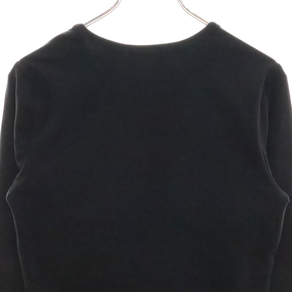 DIESEL(ディーゼル) T-Angie-Ls Dロゴ長袖Tシャツ カットソー ブラック A06269