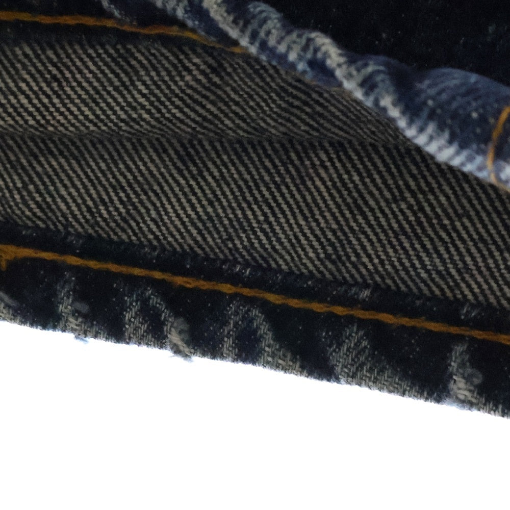 Levi's VINTAGE CLOTHING(リーバイス ビンテージ クロージング) 90's 201XX 1937年復刻 ストレートデニムパンツ シンチバック付き バレンシア工場 トラウザー インディゴ