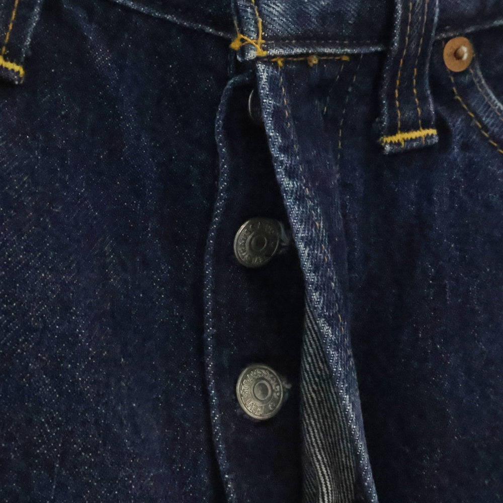 Levi's VINTAGE CLOTHING(リーバイス ビンテージ クロージング) 90's 201XX 1937年復刻 ストレートデニムパンツ シンチバック付き バレンシア工場 トラウザー インディゴ