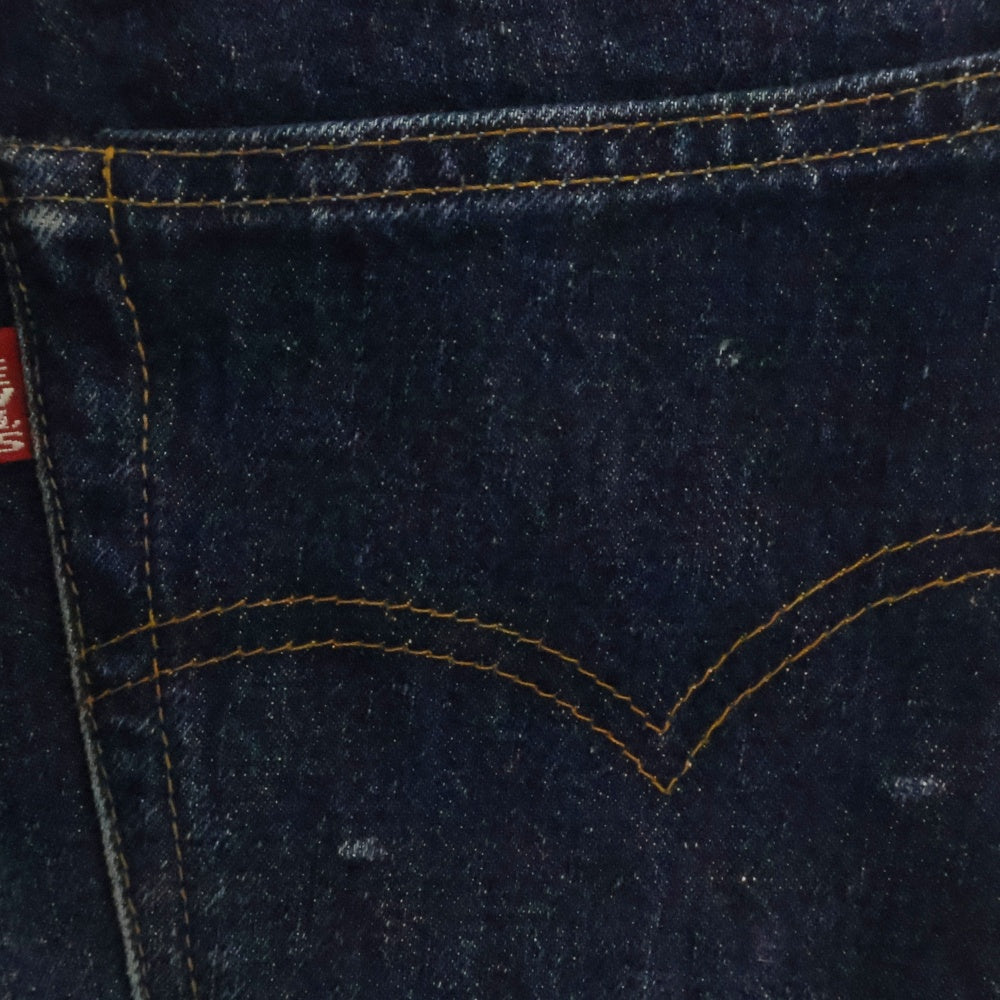 Levi's VINTAGE CLOTHING(リーバイス ビンテージ クロージング) 90's 201XX 1937年復刻 ストレートデニムパンツ シンチバック付き バレンシア工場 トラウザー インディゴ