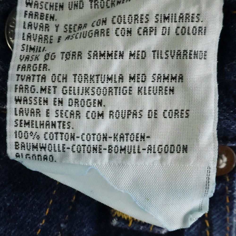 Levi's VINTAGE CLOTHING(リーバイス ビンテージ クロージング) 90's 201XX 1937年復刻 ストレートデニムパンツ シンチバック付き バレンシア工場 トラウザー インディゴ