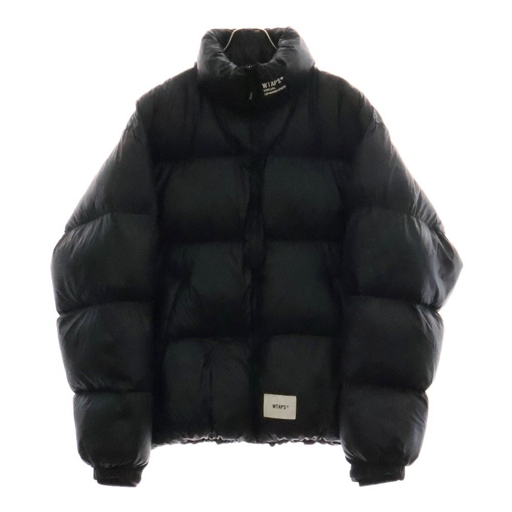 WTAPS(ダブルタップス) 22AW BIVOUAC JACKET NYLON RIPSTOP ビバーク ジャケット ナイロン リップストップ ダウンジャケット ブラック