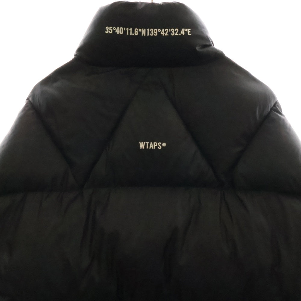 WTAPS(ダブルタップス) 22AW BIVOUAC JACKET NYLON RIPSTOP ビバーク ジャケット ナイロン リップストップ ダウンジャケット ブラック