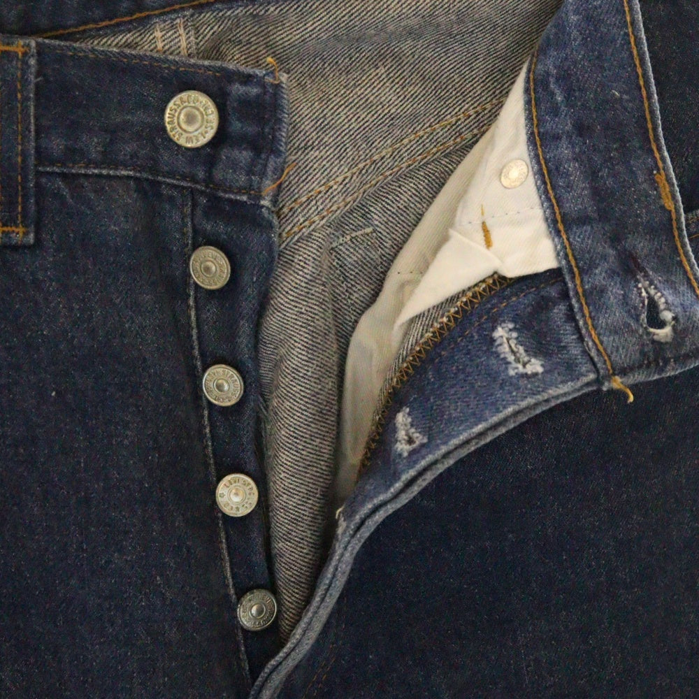 Levi's(リーバイス) 80's 501 ハチマル ストレートデニムパンツ ボタン裏552 87年製 USA製 インディゴ