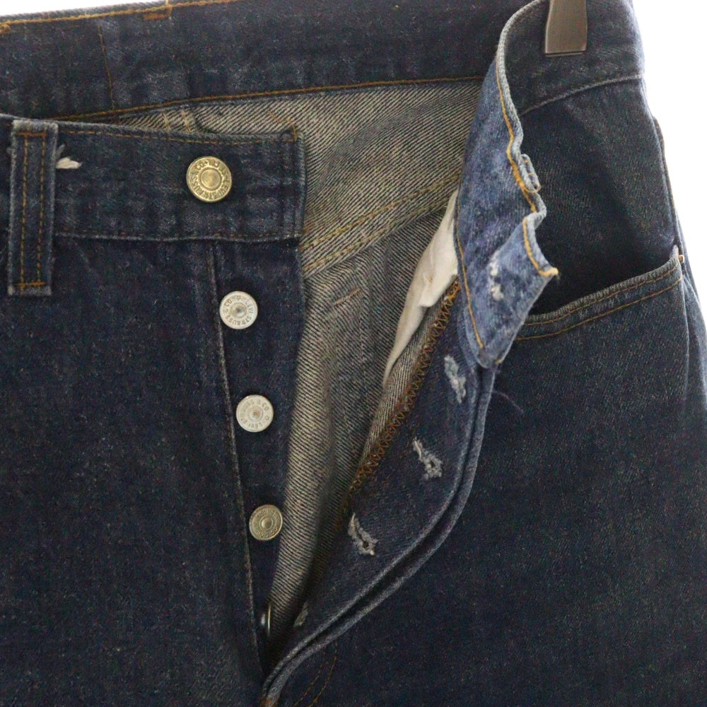 Levi's(リーバイス) 80's 501 ハチマル ストレートデニムパンツ ボタン裏552 86年製 USA製 インディゴ