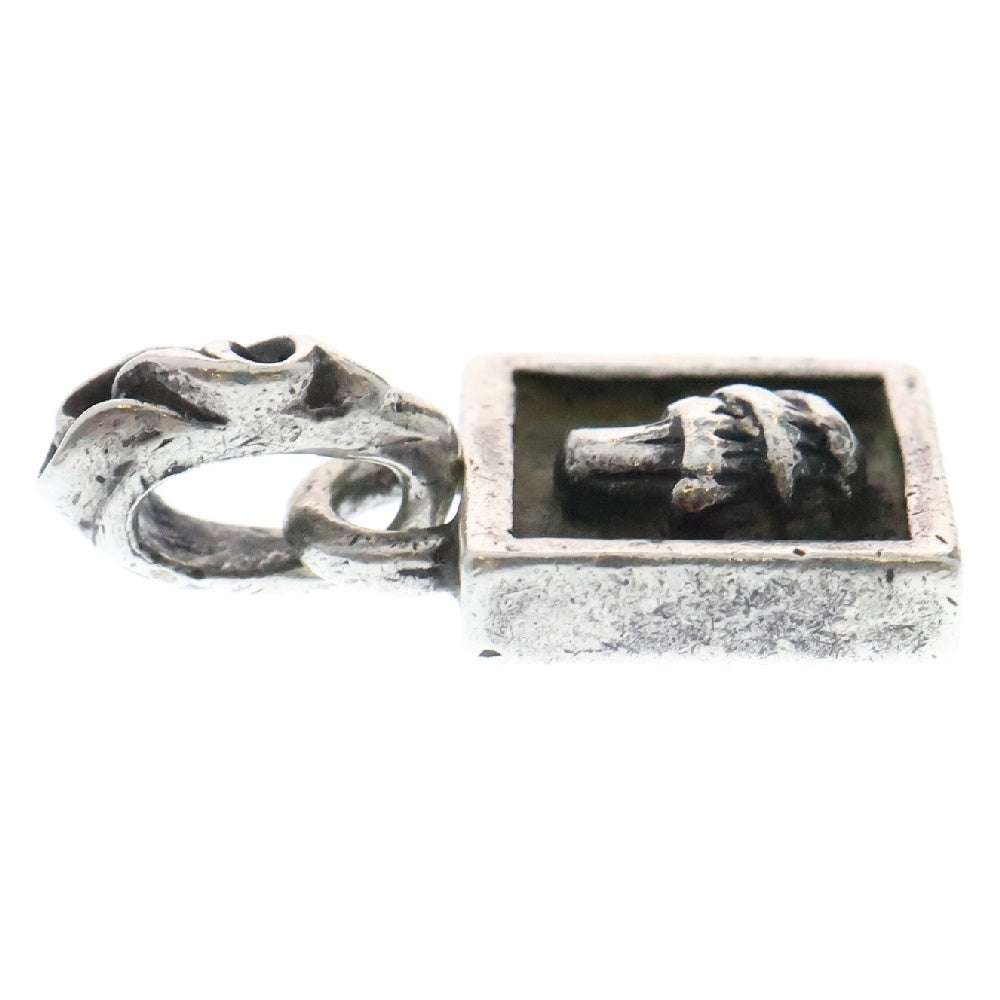 CHROME HEARTS(クロムハーツ) FRAMED CROW フレームドクロウ チャーム ペンダントトップ シルバー BCA272