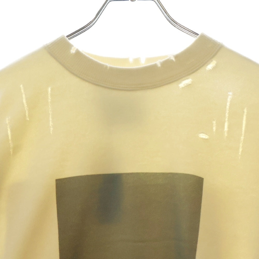 Stein(シュタイン) OVERSIZED REBUILD SWEAT LS オーバーサイズド リビルド スウェット クルーネックスウェット ホワイト ST.525-1
