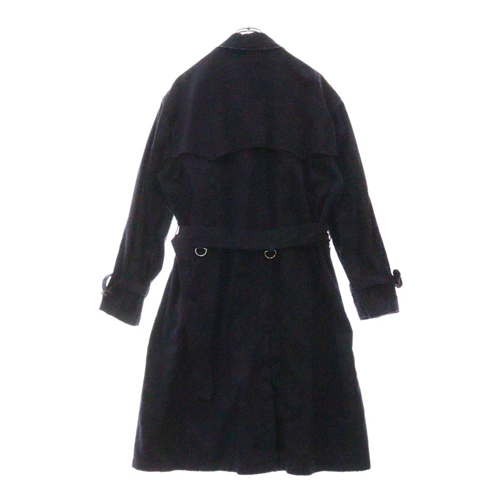 DAIRIKU(ダイリク) 23SS Vintage Wash Single Trench Coat ヴィンテージ ウォッシュ シングル トレンチコート パープル O-3