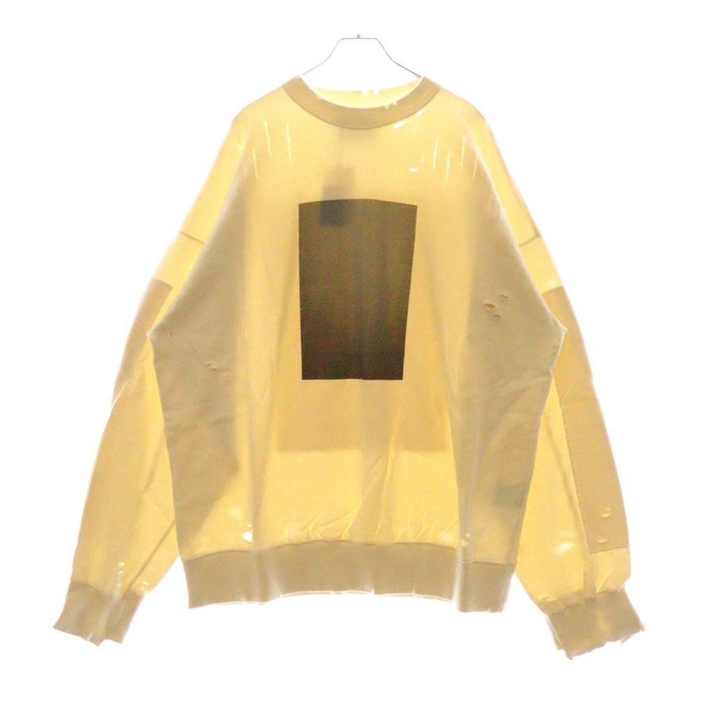 Stein(シュタイン) OVERSIZED REBUILD SWEAT LS オーバーサイズド リビルド スウェット クルーネックスウェット ホワイト ST.525-1