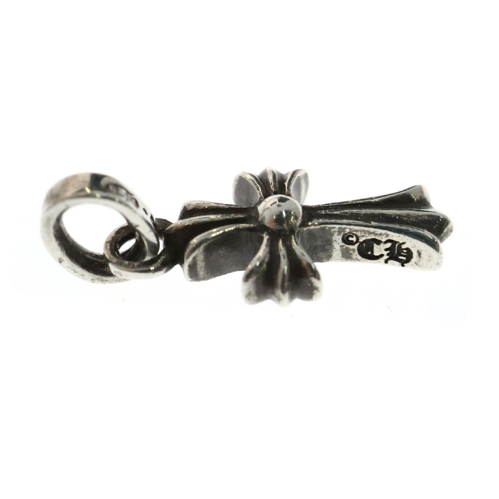 CHROME HEARTS(クロムハーツ) CRS BBYFAT P DMND ベイビーファットクロス PAVEダイヤ ペンダントトップ シルバー BCA234