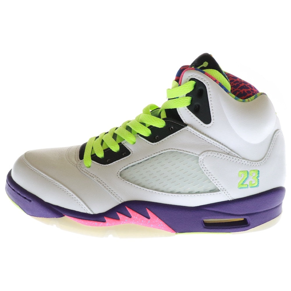 NIKE(ナイキ) AIR JORDAN5 RETRO ALTERNATE BEL-AIR DB3335-100 エアジョーダン5 レトロ ハイカットスニーカー ベルエア ホワイト US9.5/27.5cm