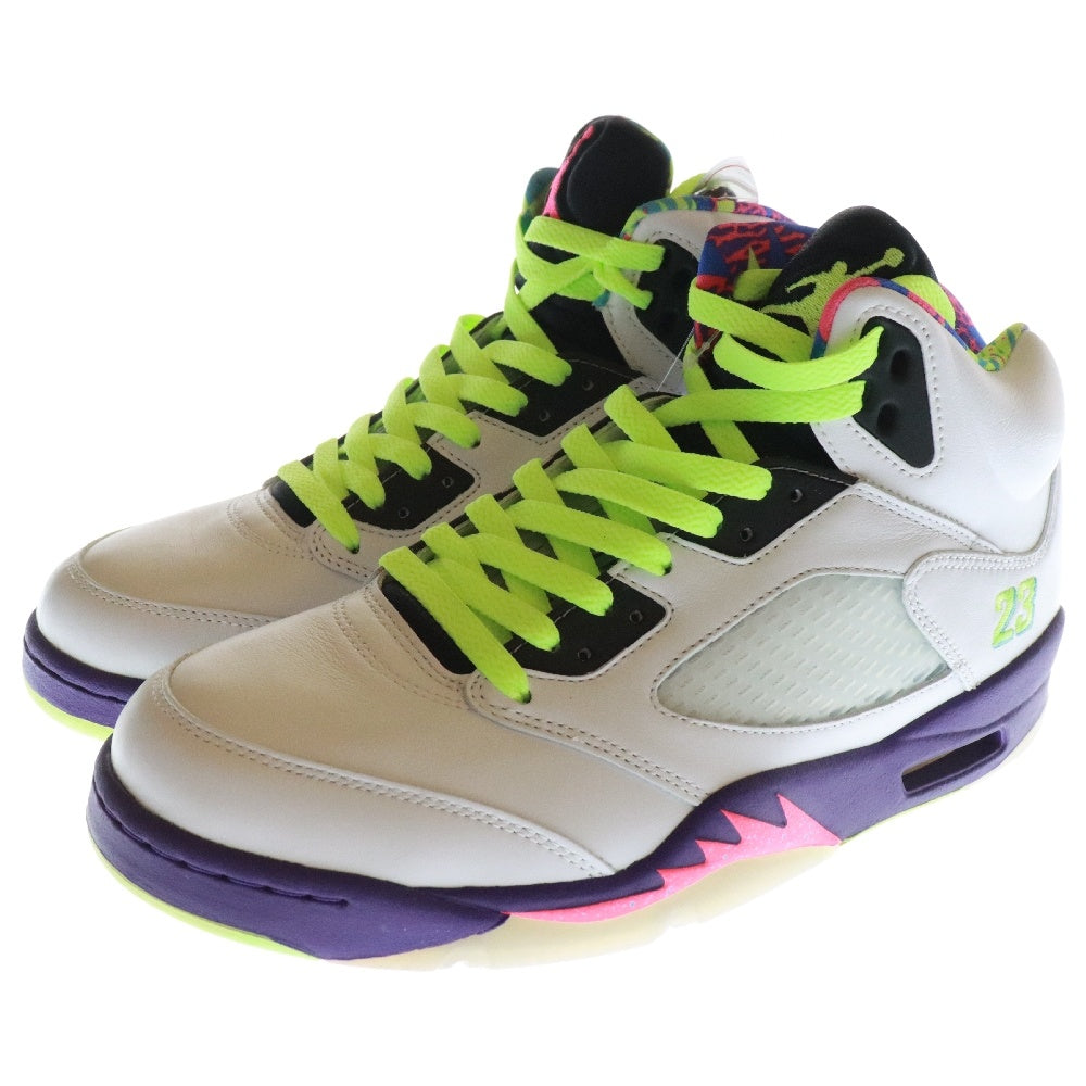 NIKE(ナイキ) AIR JORDAN5 RETRO ALTERNATE BEL-AIR DB3335-100 エアジョーダン5 レトロ ハイカットスニーカー ベルエア ホワイト US9.5/27.5cm