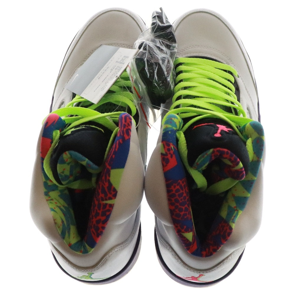 NIKE(ナイキ) AIR JORDAN5 RETRO ALTERNATE BEL-AIR DB3335-100 エアジョーダン5 レトロ ハイカットスニーカー ベルエア ホワイト US9.5/27.5cm