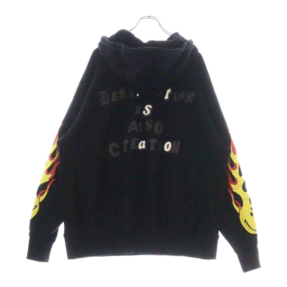 READY MADE(レディメイド) 20SS Smile Hoodie フーディー ブラック RE-CO-BK-00-00-106