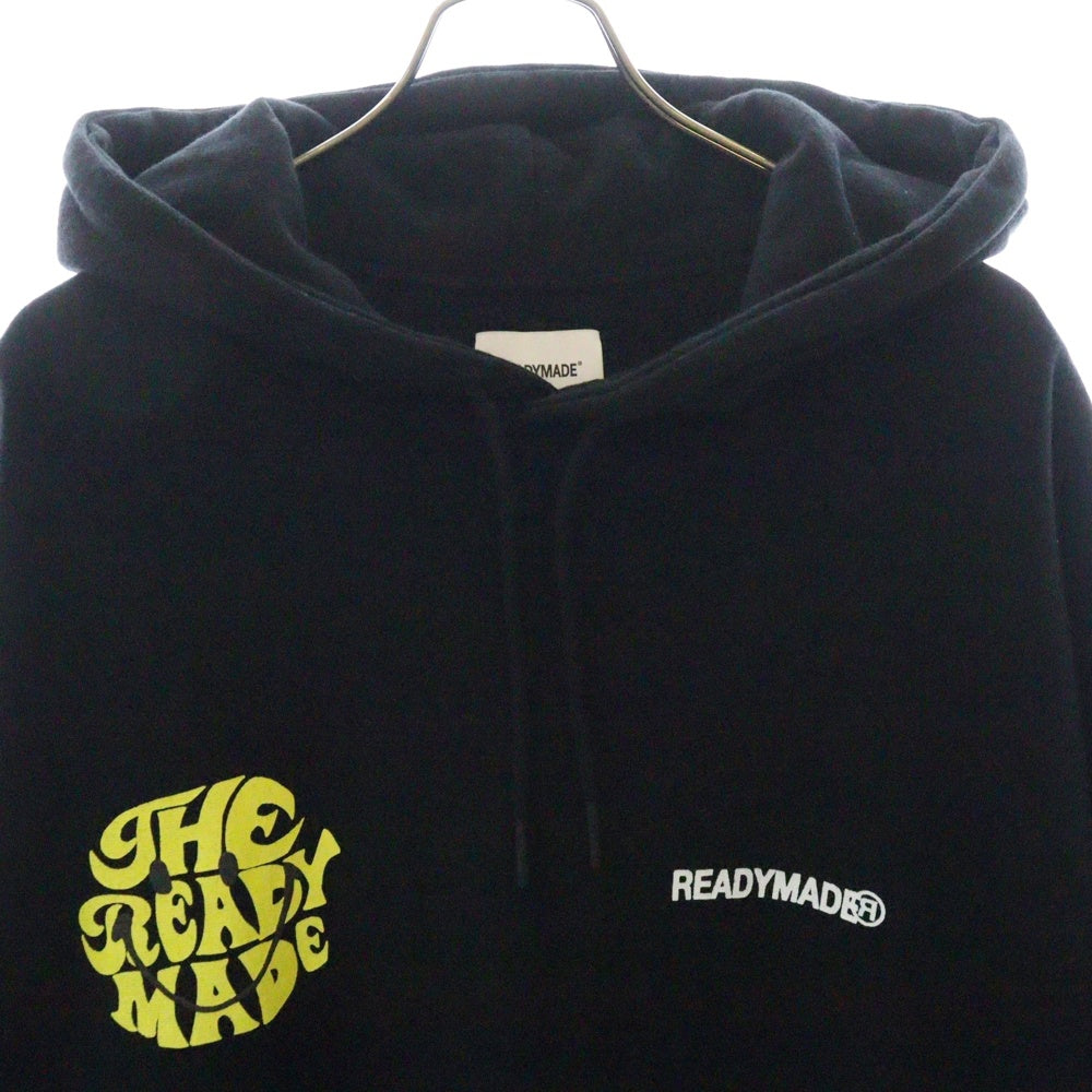 READY MADE(レディメイド) 20SS Smile Hoodie フーディー ブラック RE-CO-BK-00-00-106