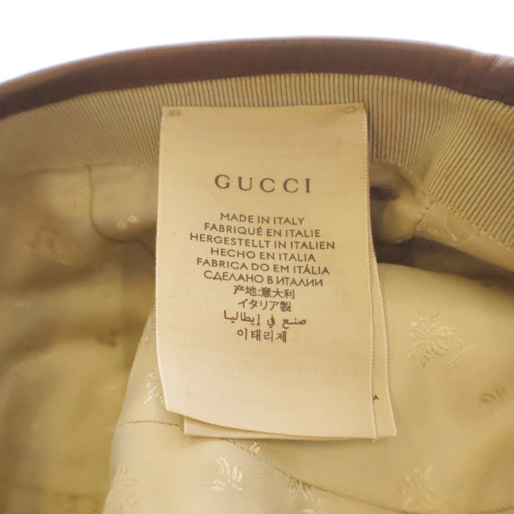 GUCCI(グッチ) GG Denim Baseball Cap デニム ベースボールキャップ 帽子 インディゴ 656206