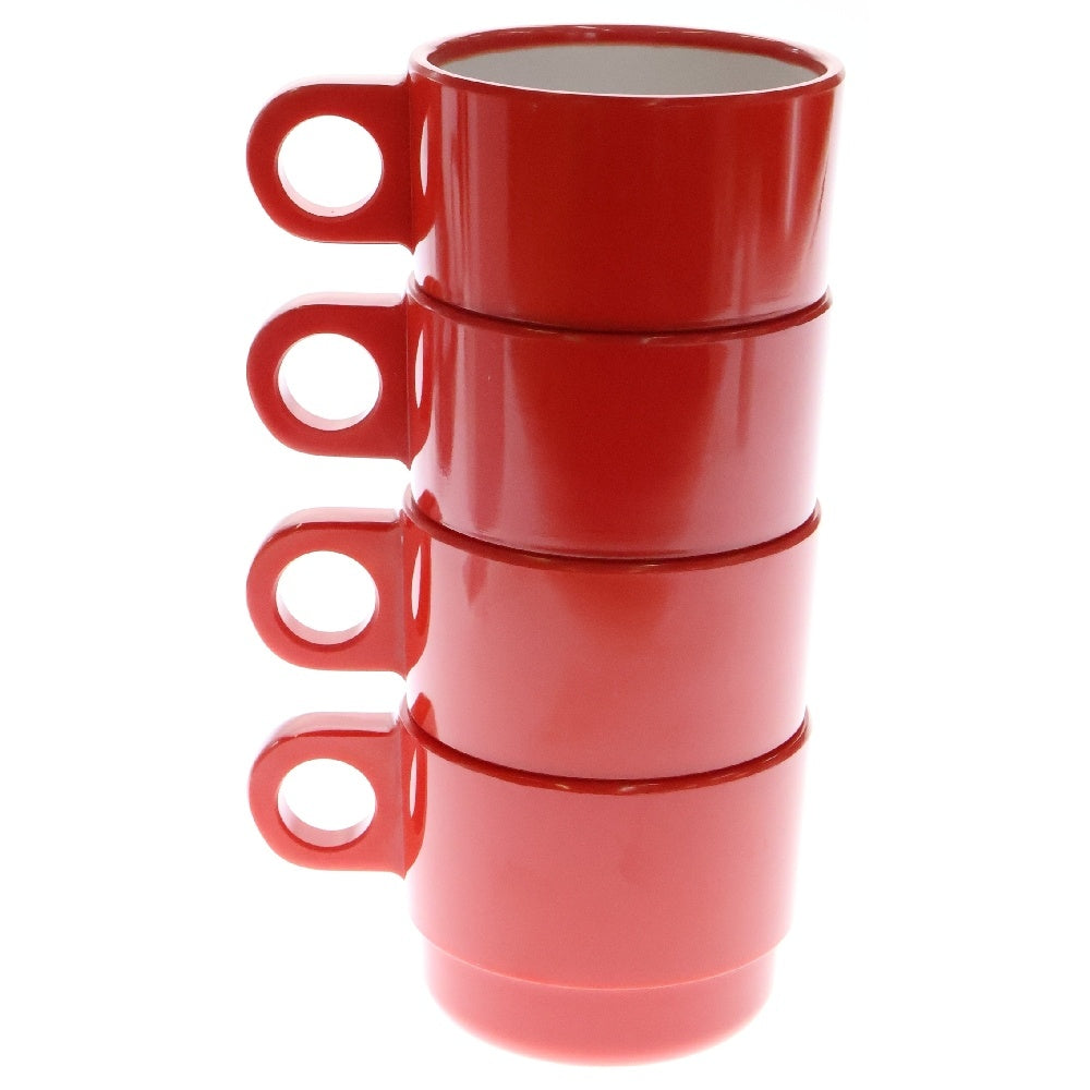 SUPREME(シュプリーム) 18SS Stacking Cups Set of 4 スタッキング カップセット コップ レッド