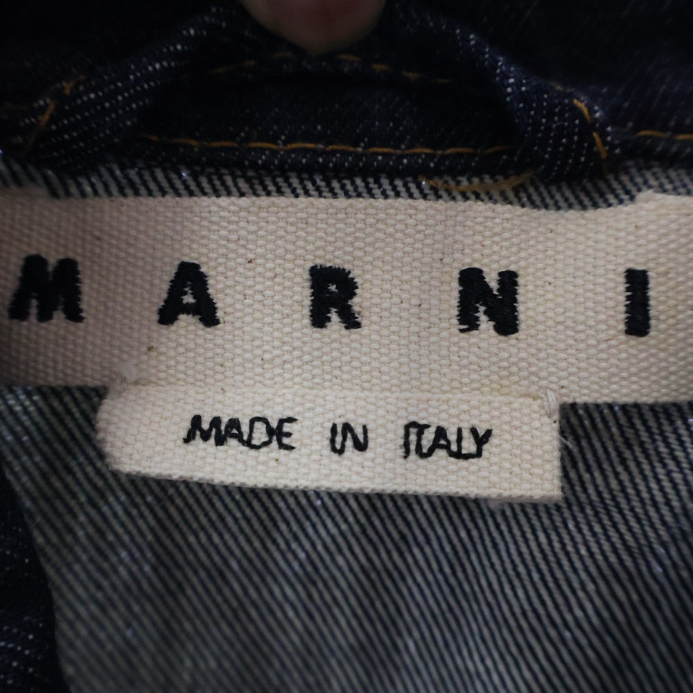 MARNI(マルニ) 16SS セルヴィッチデニムジャケット インディゴ M05AM0001 S30520