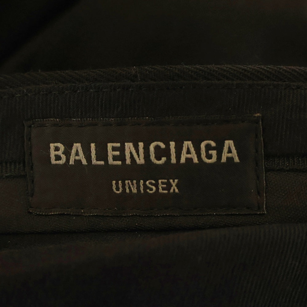 BALENCIAGA(バレンシアガ) 23AW テーラードダブルフロントスラックス トラウザー ブラック 768814 TPT15