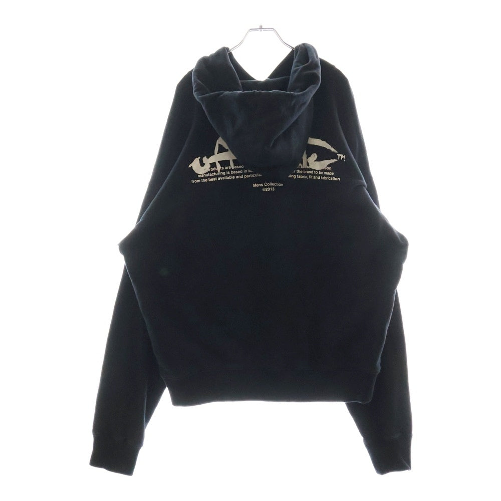 OFF-WHITE(オフホワイト) 22AW Script Hoodie スクリプトロゴ スウェットプルオーバーパーカー ブラック OMBB085F22FLE006