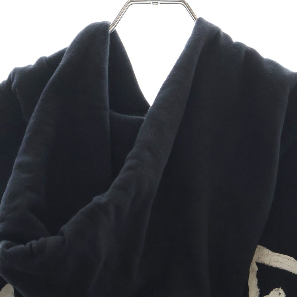 OFF-WHITE(オフホワイト) 22AW Script Hoodie スクリプトロゴ スウェットプルオーバーパーカー ブラック OMBB085F22FLE006