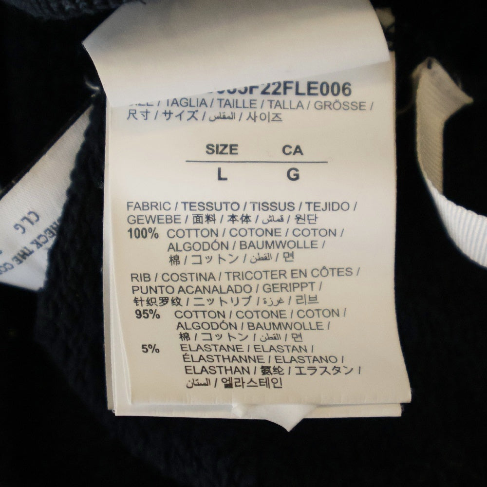 OFF-WHITE(オフホワイト) 22AW Script Hoodie スクリプトロゴ スウェットプルオーバーパーカー ブラック OMBB085F22FLE006