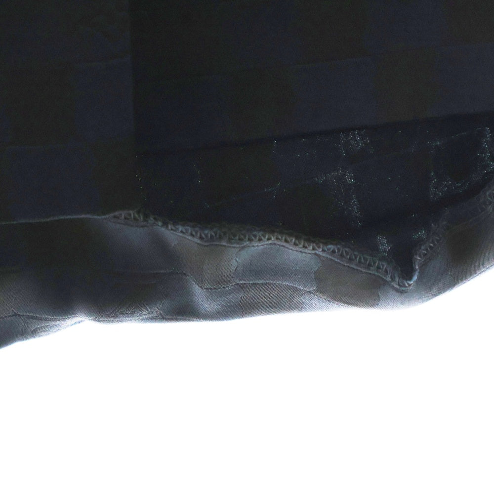 LOUIS VUITTON(ルイヴィトン) 25SS シルクブレンドベルベットイブニングパジャマパンツ トラウザー ネイビー RM242MF HLA HRFP2W/1AFWCQ