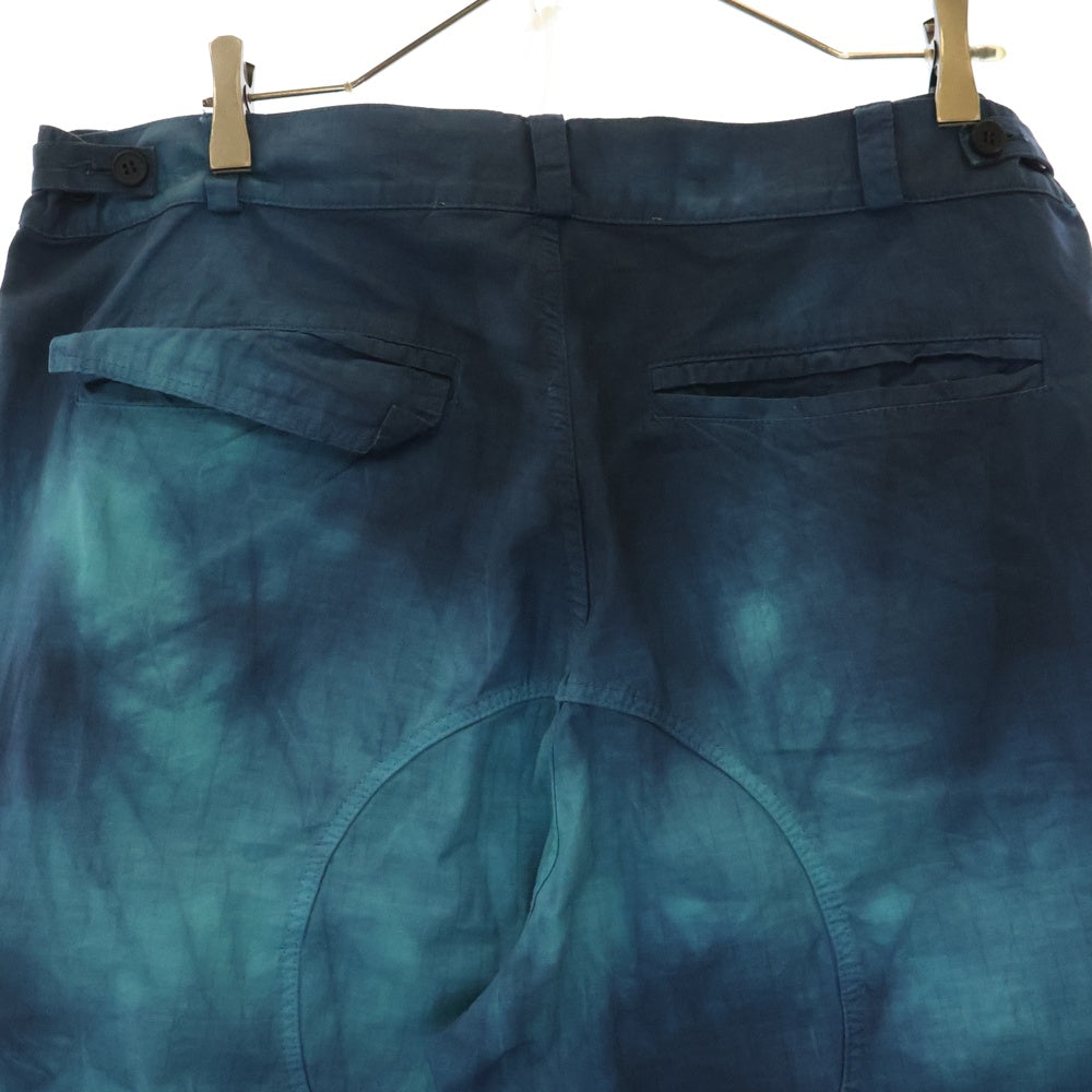 OFF-WHITE(オフホワイト) 22SS PANTALONE TIE DYE CONTOUR CARGO パンタローネ タイダイ コントゥール カーゴパンツ ブルー OMCF032S22FAB001