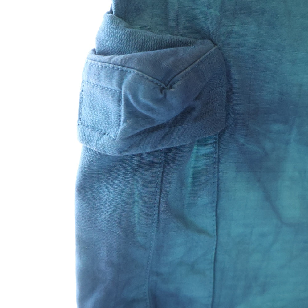 OFF-WHITE(オフホワイト) 22SS PANTALONE TIE DYE CONTOUR CARGO パンタローネ タイダイ コントゥール カーゴパンツ ブルー OMCF032S22FAB001