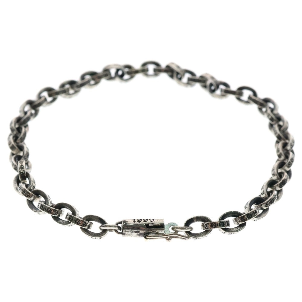 CHROME HEARTS(クロムハーツ) PAPER CHAIN ペーパーチェーン ブレスレット 8inch シルバー BCA178
