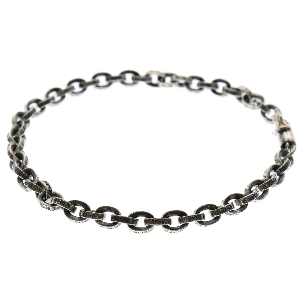 CHROME HEARTS(クロムハーツ) PAPER CHAIN ペーパーチェーン ブレスレット 8inch シルバー BCA178