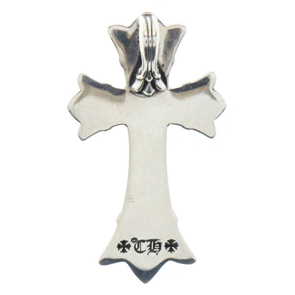 CHROME HEARTS(クロムハーツ) DBL CH CRS SML スモール ダブルCHクロスペンダントトップ シルバー BCA247