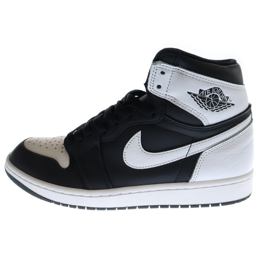 NIKE(ナイキ) AIR JORDAN 1 RETRO HIGH OG エア ジョーダン 1 レトロ ハイカットスニーカー ブラック/ホワイト US9/27cm DZ5485-010