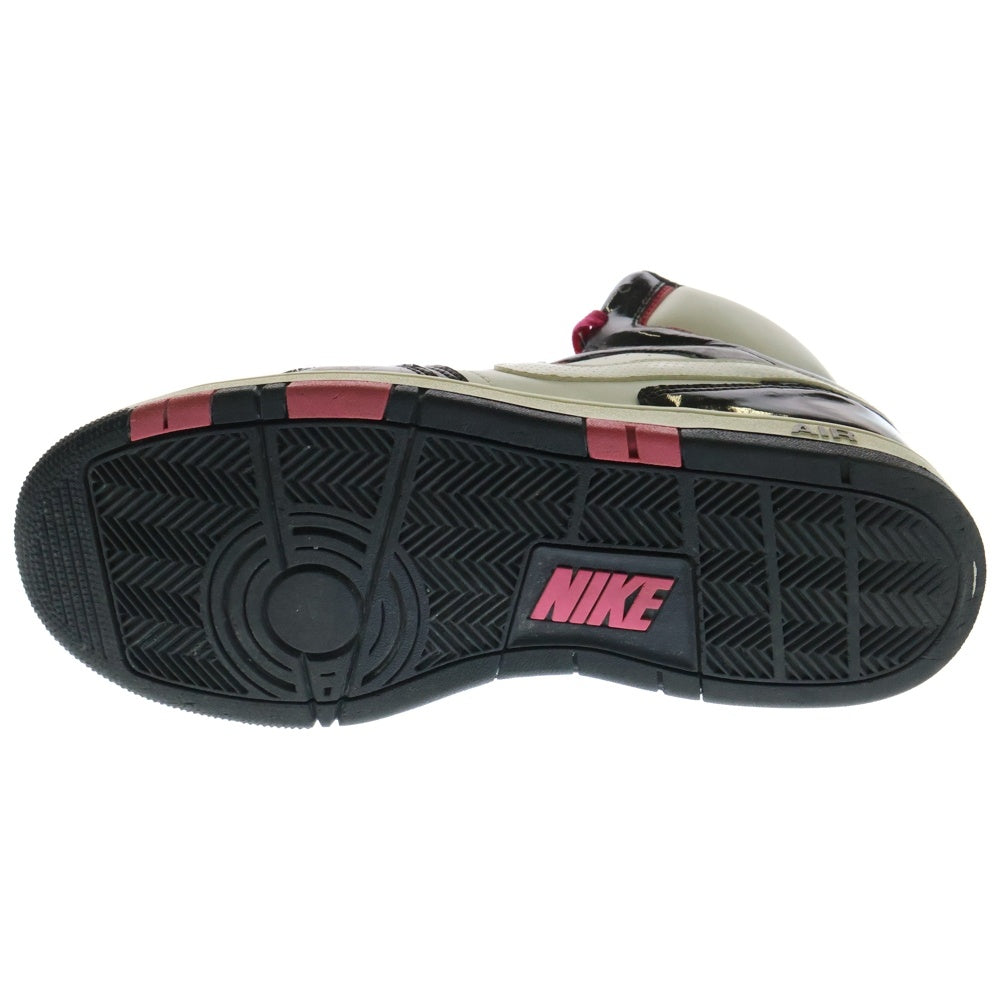 NIKE(ナイキ) 【鑑賞用 2010年製】AIR PRESTIGE 3 HIGH 395511‐100 エアプレステージハイ ハイカットスニーカー ホワイト/ブラウン US9.5/27.5
