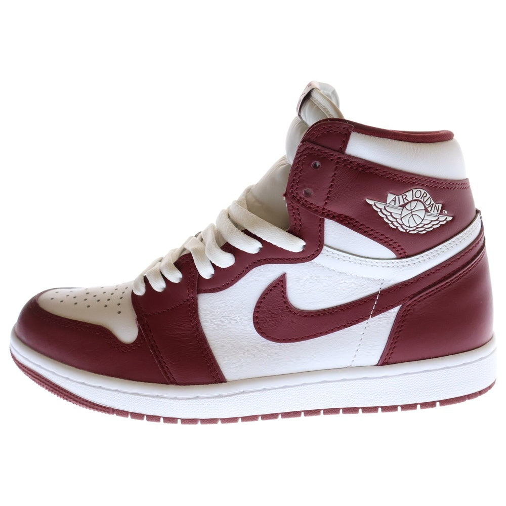 NIKE(ナイキ) AIR JORDAN 1 RETRO HIGH OG ARTISANAL RED エアジョーダン1 レトロ アーティザナルレッド ハイカットスニーカー US9.5/27.5cm DZ5485-160