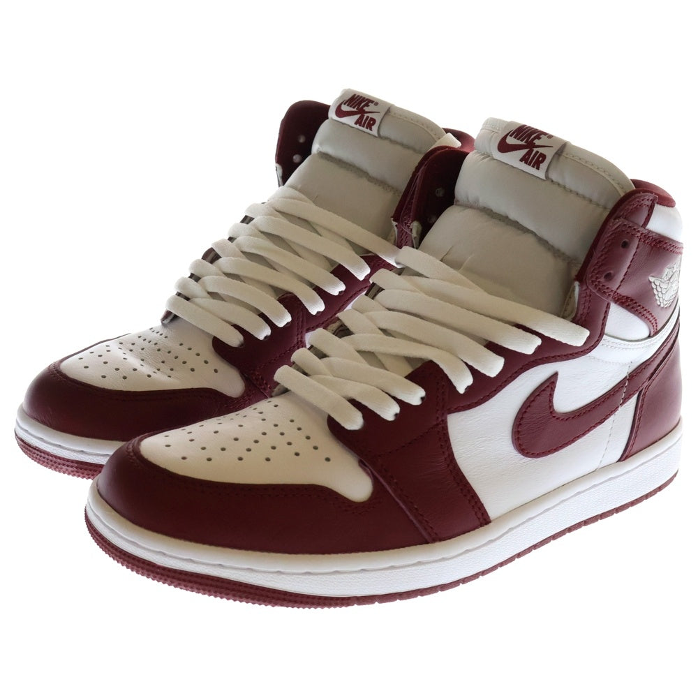 NIKE(ナイキ) AIR JORDAN 1 RETRO HIGH OG ARTISANAL RED エアジョーダン1 レトロ アーティザナルレッド ハイカットスニーカー US9.5/27.5cm DZ5485-160